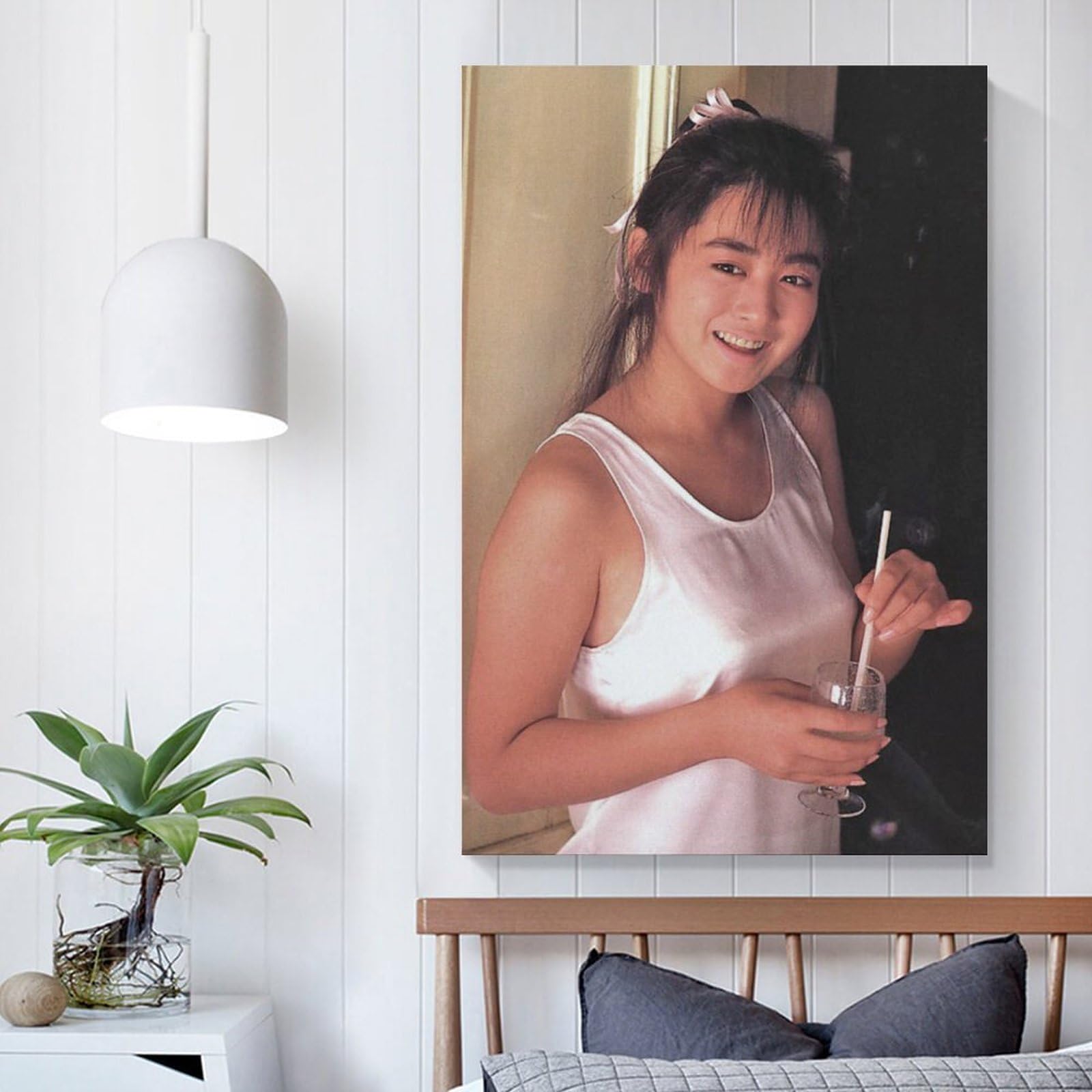 Amazon.co.jp: 斉藤由貴写真セクシー壁の絵ポスター 印刷 ポスター